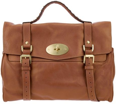 mulberry tan tote