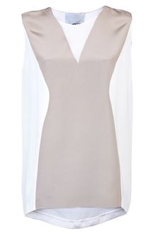 3.1 Phillip Lim Trompe Loeil Sleeveless Top - Lyst