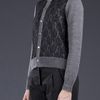 Comme Des Garçons Knit Cardigan in Gray (grey) - Lyst