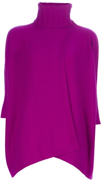 Diane Von Furstenberg Ahiga Sweater in Purple (berry) - Lyst