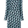 Diane Von Furstenberg Taisha Silk Printed Dress in Blue - Lyst