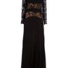 Emilio Pucci Lace Detailed Evening Dress in Black - Lyst