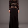 Emilio Pucci Lace Detailed Evening Dress in Black - Lyst