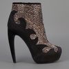 Jeffrey Campbell Studded Ankle Boot in Black - Lyst