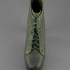 Jeffrey Campbell Laced Up Ankle Boots in Green - Lyst