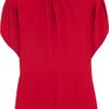 Marni Crepe Top in Red - Lyst