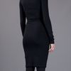 Mcq By Alexander Mcqueen Beaded Shoulder Dress in Black - Lyst