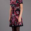 Mcq By Alexander Mcqueen Jacquard Dress in Black - Lyst