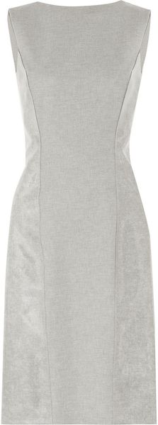 Philosophy di Alberta Ferretti Coated Wool Blend Dress - Lyst