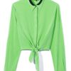 Rag & Bone Daisy Shirt in Green (poison green) - Lyst