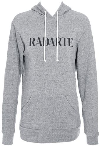 Rodarte Radarte Hooded Sweatshirt - Lyst