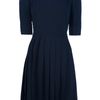 Sonia By Sonia Rykiel Pleated Dress in Blue (navy) - Lyst
