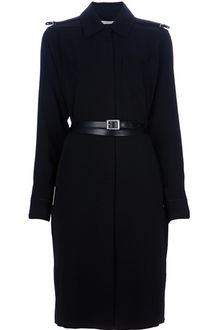 Victoria Beckham Belted Coat - Lyst