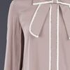 Victoria Beckham Studded Bow Dress in Gold - Lyst