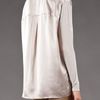 Vince Knit Sleeve Tshirt in Beige - Lyst