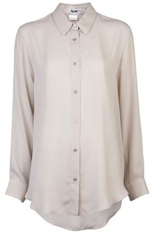 Acne Patti Sheer Blouse - Lyst