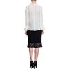 Dolce & Gabbana Lace Panel Skirt in Black - Lyst