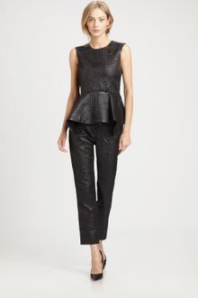 Elizabeth And James Yumi Peplum Top - Lyst