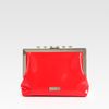 Kate Spade Pardon My French Patent Leather Clutch in Red - Lyst