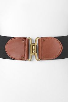 Lauren by Ralph Lauren Belt Stretch and Leather Belt - Lyst