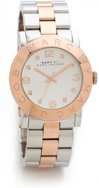 Marc By Marc Jacobs Amy Watch in Silver - Lyst