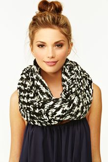 Nasty Gal Mixed Infinity Scarf - Lyst