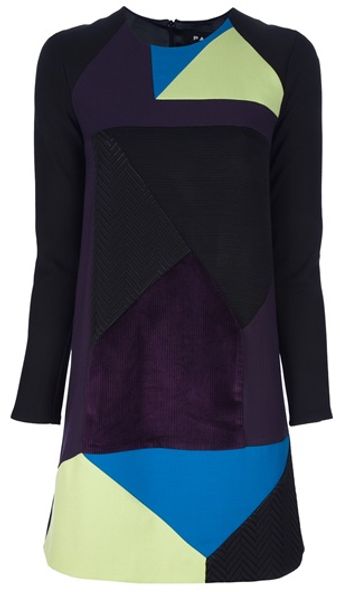 Paper London Vespa Patchwork Dress - Lyst