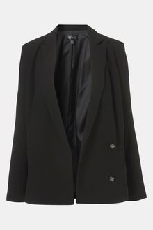 Topshop Boxy Double Breasted Blazer - Lyst