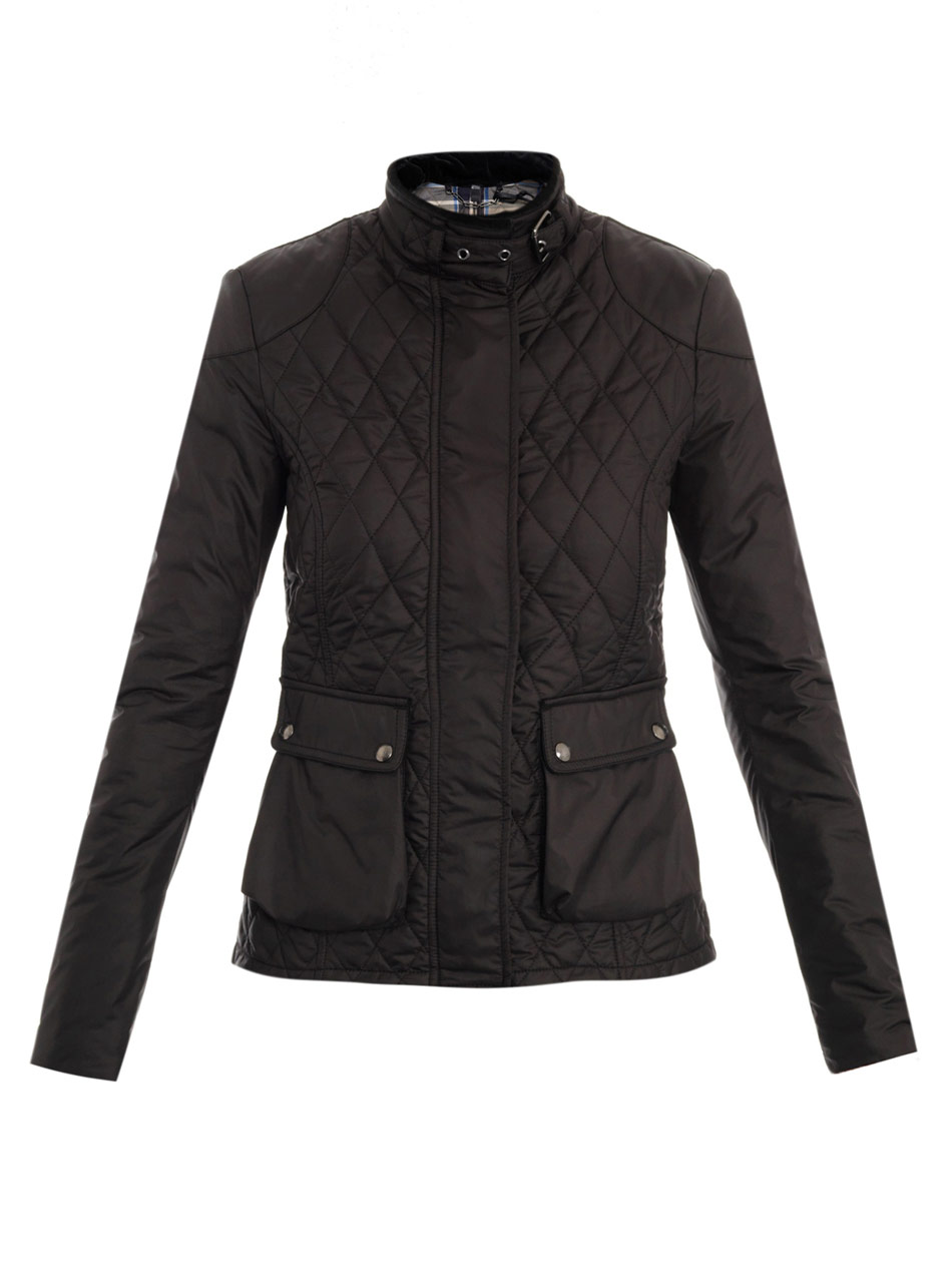 Belstaff Aynsley Quilted Jacket in Black | Lyst