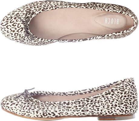 animal print ballet shoes