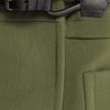 Burberry Prorsum Bonded Technical Stitch Duffle Coat in Green - Lyst