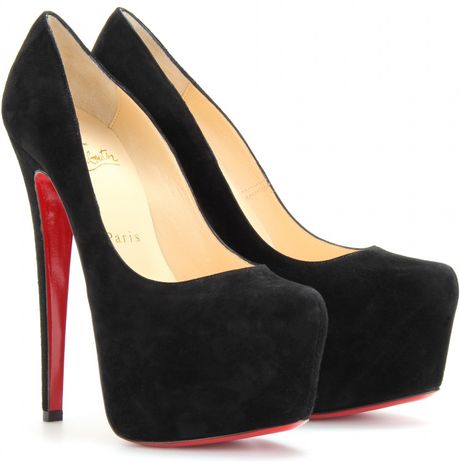 Christian Louboutin Daffodile 160 Platform Pumps in Black - Lyst