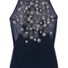 Jason Wu Ss Beaded Halter Gown in Black (gold/black) - Lyst