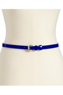 Old Navy Faux-Patent Leather Narrow Belt - Lyst
