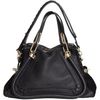 Chloé Medium Paraty Military Satchel in Black (gold) - Lyst