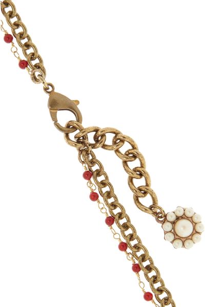 dolce and gabbana pearl necklace