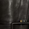 Gucci Belted Polished Leather Jacket in Black - Lyst