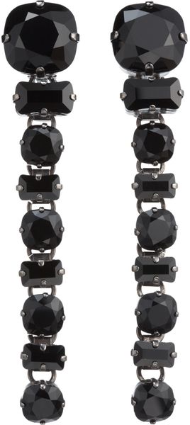 Lanvin Crystal Drop Orphee Earrings - Lyst