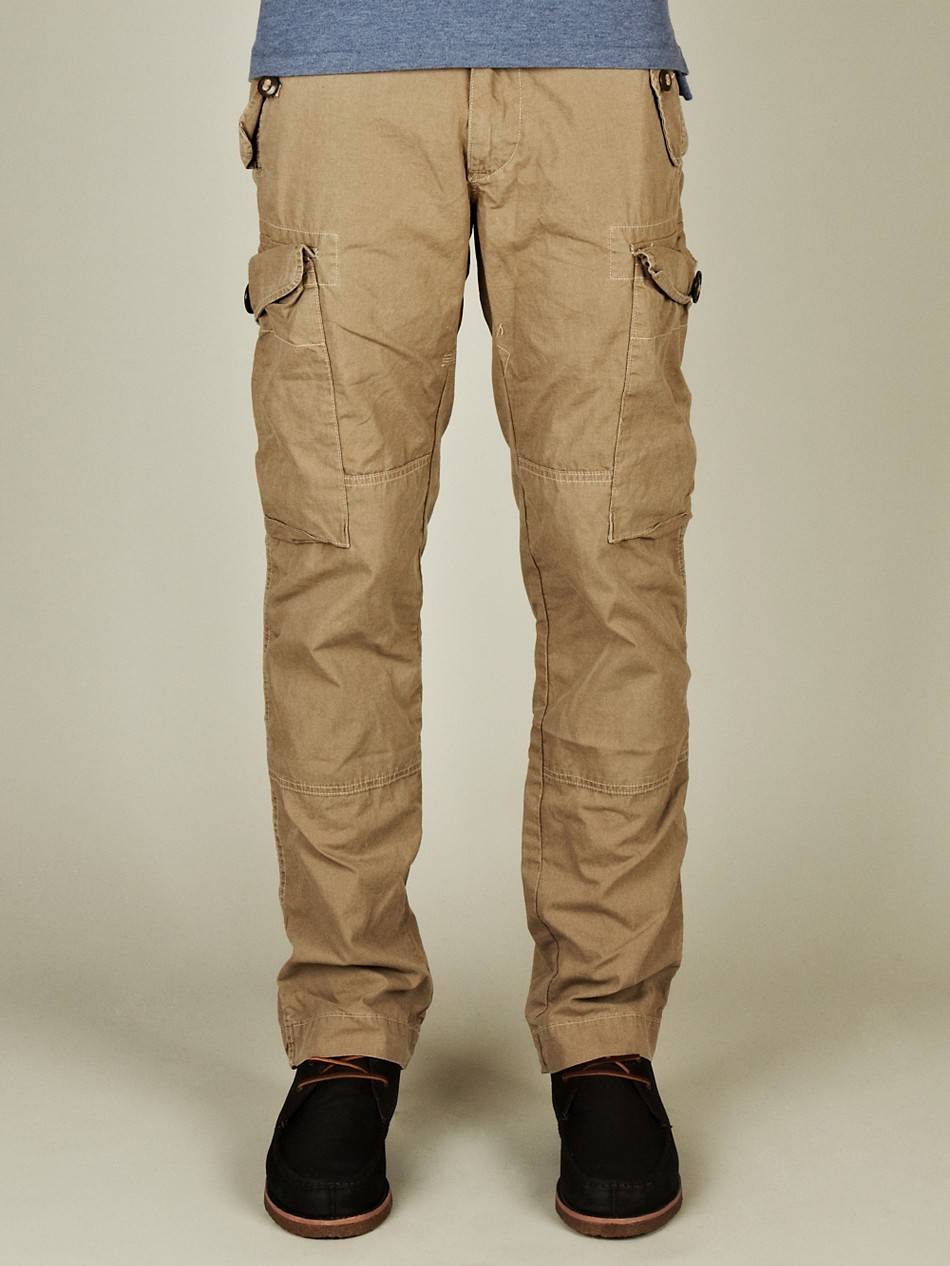 khaki skinny cargo pants mens