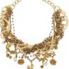 Dolce & Gabbana Goldplated Glass Pearl Necklace in Gold - Lyst