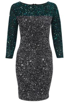 French Connection Spiegal Sequins Tunic Dress - Lyst
