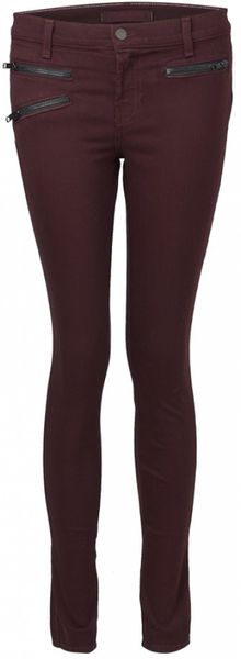 J Brand J Brand Zoey Skinny Jeans Lava - Lyst