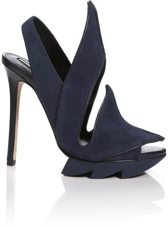 Camilla Skovgaard Midnight Saw Sole Flame Stiletto Sandal - Lyst