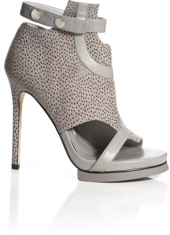 Camilla Skovgaard Silver Road Line Stiletto Sandal - Lyst