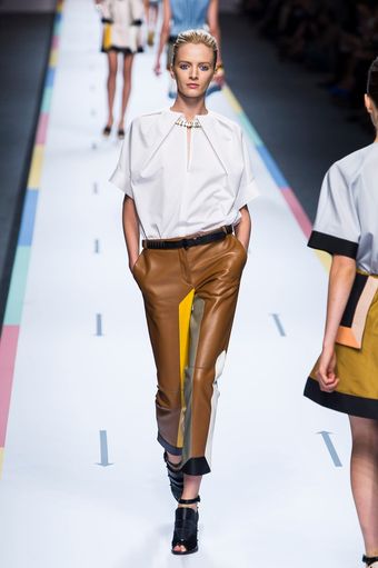 Fendi Spring 2013 Runway Look 4 - Lyst