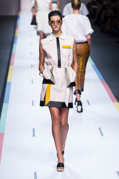 Fendi Spring 2013 Runway Look 5 in  - Lyst