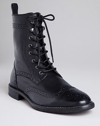 Gordon Rush Syracuse Lace Wing Tip Dress Boots - Lyst