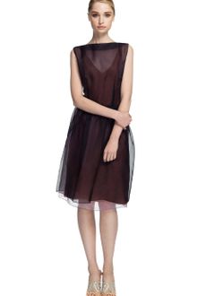 Sophie Theallet Sleeveless Organza Cocktail Dress - Lyst