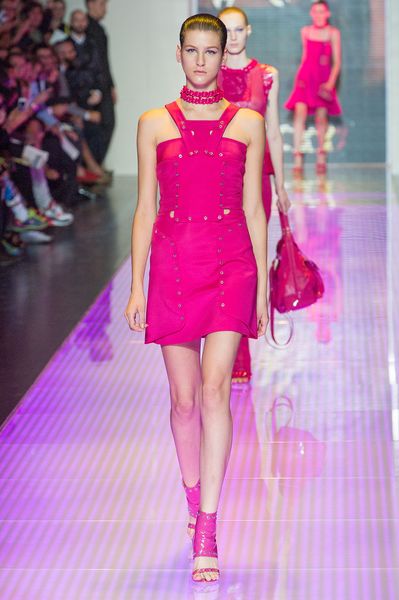 Versus Spring 2013 Runway Look 2 in  - Lyst