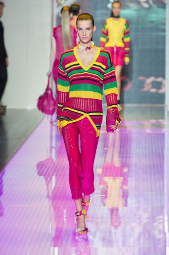Versus  Spring 2013 Runway Look 5 - Lyst